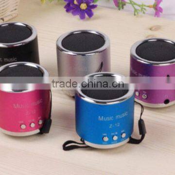 cheap gift speaker fm radio mini speaker support tf card & usb