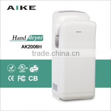 UL certificate fast airflow low noise jet air hand dryer