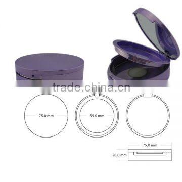 New Compact Packaging Purple Makeup Case