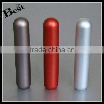 6ml Round Bottom Tube Perfume Atomizer, Red Silver Brown Perfume Tube photo-4