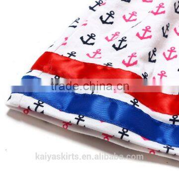2016 Kaiya Cotton Printed Short Sleeve Top and Underwear Kids Clothes Wear photo-3