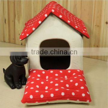 Sponge Fordable Small House Pet Kennel For Dog