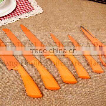 Item For Promotion/Plastic Handle Knife Block Set photo-3