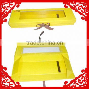 Free sample customized folding hair extension box