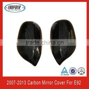Full repalcement Carbon Fiber Side Mirror Housings For BMW E92 Mirror cover