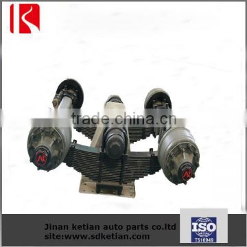 Germany type 32T low-bed Semi-trailer bogie axles