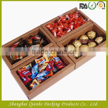 Elegant carton candy box with custom logo