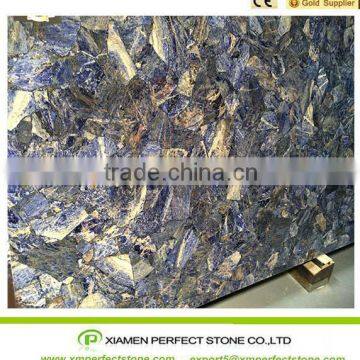 Blue Agate Counter Top For Precious Stone