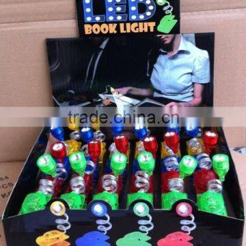 plastic led clip reading light