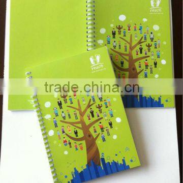 2014 hot new soft cover cheap spiral notebooks