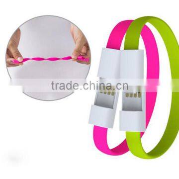Colorful Led Light Data Cheap Keychain USB Cable With 4 in 1 and 5 in 1 Micro Multi Usb Cable Data Line