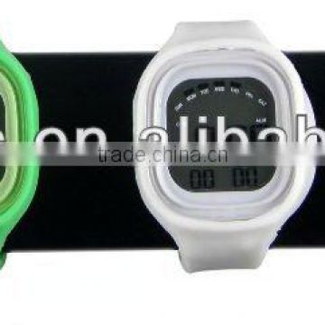 silicone digital watch