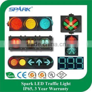 Spark 3 Year Warranty LED Traffic Light - Vehicle Traffic Light - Signal Light - Driveway Traffic Light