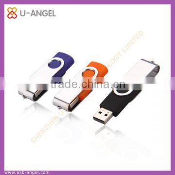 Top Quality Fashion Colorful PVC Swivel 8gb Usb Flash Drive 2.0 With High Speed
