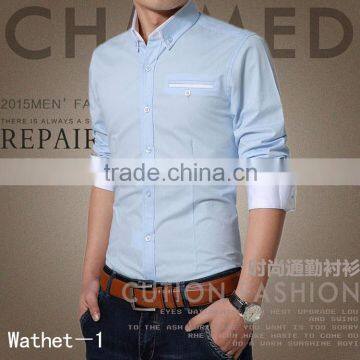 mens compression shirts mens casual slim fit shirts Made In China