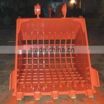 high quality excavator attachments skeleton bucket/screen bucket for excavator