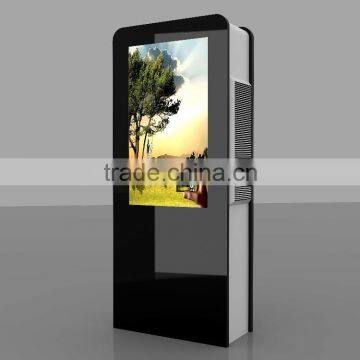 outdoor floor stand digital signage