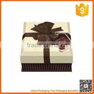 popular handmade fancy chocolate box with paper divider