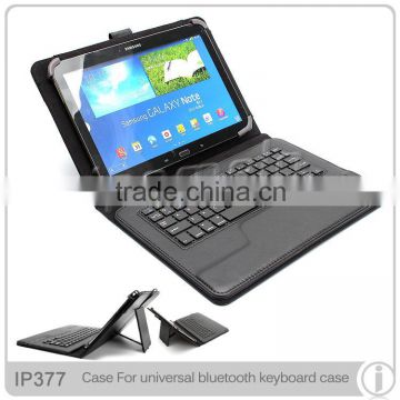 bluetooth keyboard leather case for 10 inch tablet universal 9" 10" keyborad case