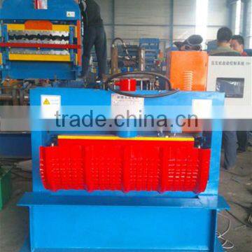 China Aluminum Curve Roof Sheet Roll Forming Machine For Sale High Efficiency