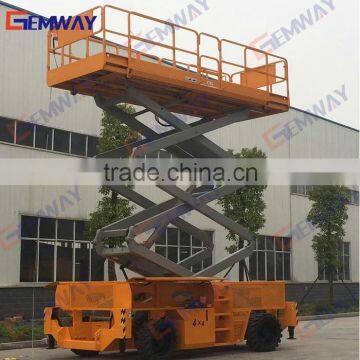 12m Automatic self-propelled 4x4 scissor lift price