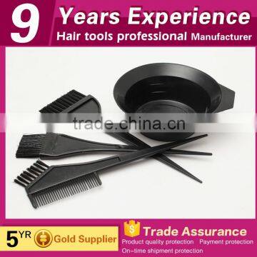 wholesale 4/set factory price magic hair coloring kit hair dyeing set