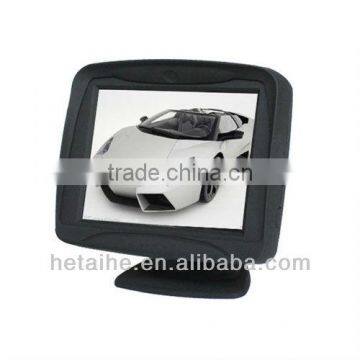 rear view 3.5 inch LCD car monitor