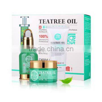 Quick effect tea tree oil natural herbal skin care best acne treatment product