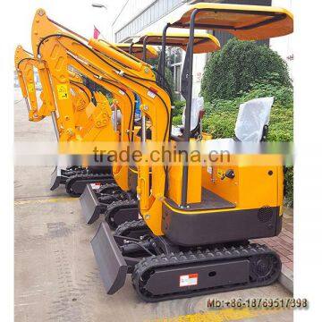 Mini excavator for small work,0.8t excavator with rubber track