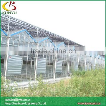 Venlo roof polycarbonate greenhouse panels small greenhouse