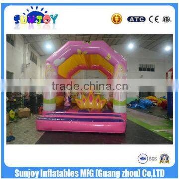 SUNJOY 2016 new designed cheap inflatable air jumper custom inflatable bounces house for kids