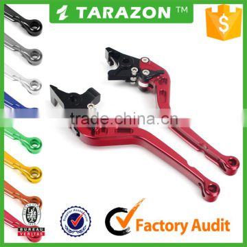 CNC Billet aluminum adjustable Folding Extendable Brake Clutch Levers for TRIUMPH SPEED TRIPLER