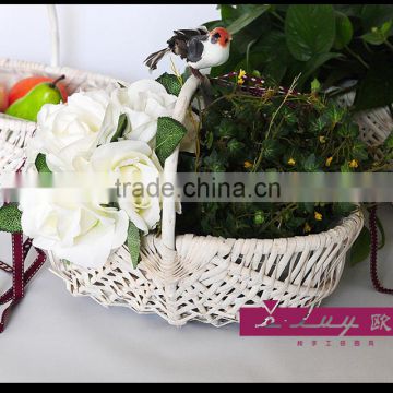 wholesale split peeled white willow baskets