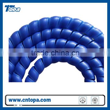 blue color pp spiral hydraulic hose protector