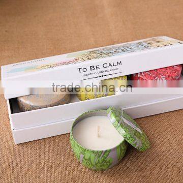 Gift Handmade Long Burning Candle Set photo-5