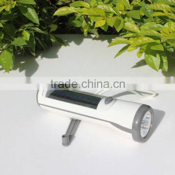 solar dynamo flashlight solar charger flashlight radio