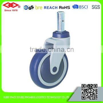 100mm-125mm plastic plain bearing caster