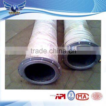 Large diameter rubber hose for mining