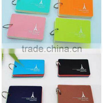 Newly design colorful 100k pp cover note pad in school&office supplies and manufacturer made in china