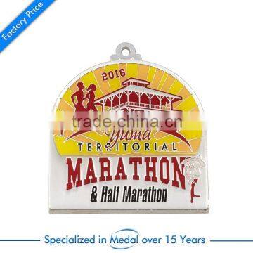 Supply custom made enamel medal