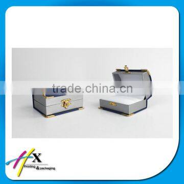 factory direct sale custom logo jewelry box velvet