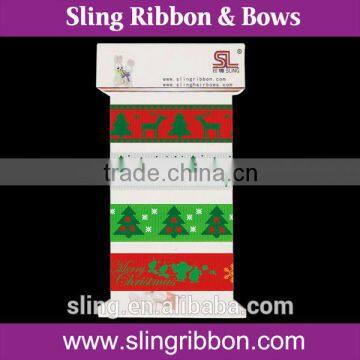 Cardboard Ribbon Spools For Christmas Ribbon