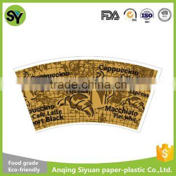 100% virgin wood pulp material for paper cups