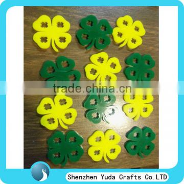 colorful acrylic laser cut flower for Christmas decoration wall house decoration customized