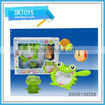 Hot Sale New Item Frog Baby Bath Set Window Box Package Fun Play Kid Toys