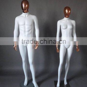 Fashion Abstract Mannequins With Head & Hands Chromed photo-2