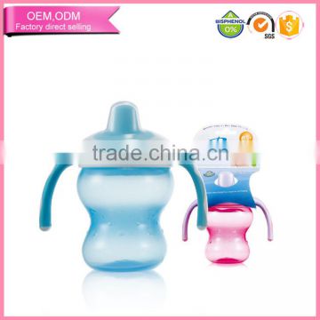 Newest Design Plastic Baby Straw Training Cup with Small Capacity