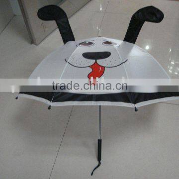 dog cartoon children umbrella