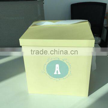 Hot Sale Storage Box of Waterproof Paper Round Flower Box With Lid Ribbon Handle photo-5