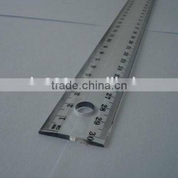 School and Office Supply Transparent 12' 30cm Plastic Ruler photo-4